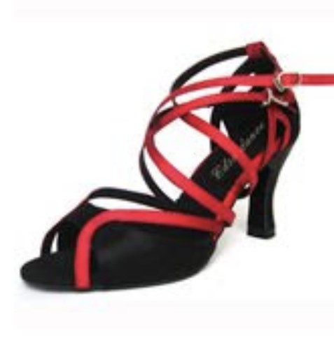 Black beautiful salsa tango