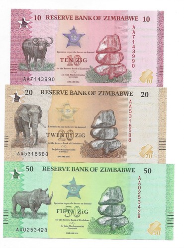 Zimbabwe 50 zig 2026 - 50,