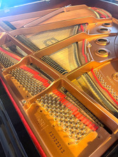 Yamaha GB-1 Baby Grand Piano Black Gloss With New Stool