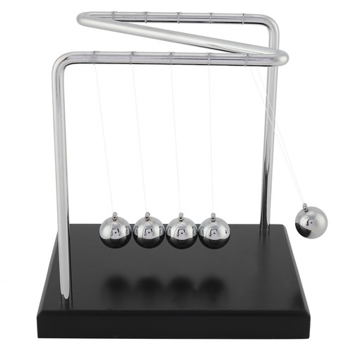 Newtons cradle wooden - wooden, base