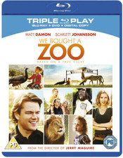 We Bought a Zoo Blu-ray (2012) Matt Damon Quality Guaranteed Amazing Value