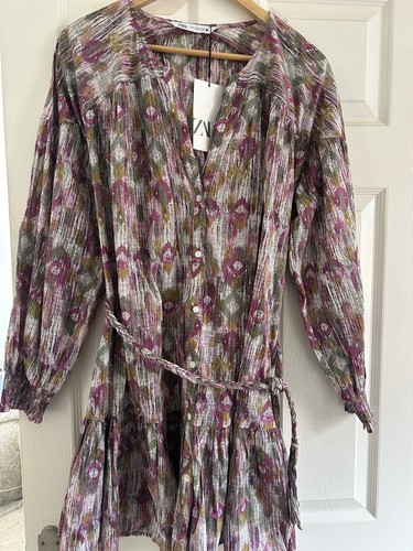 Zara boho shirt dress - zara,