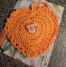 New Handmade crochet heart