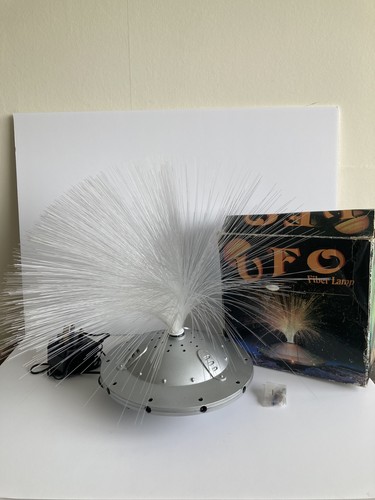Vintage ufo retro fiber optic - vintage,
