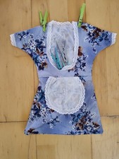 ?Vintage Handmade Dress Clothes Pin Bag Holder