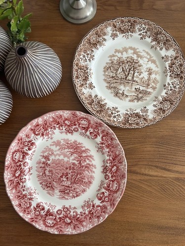 Alfred meakin plates - meakin,