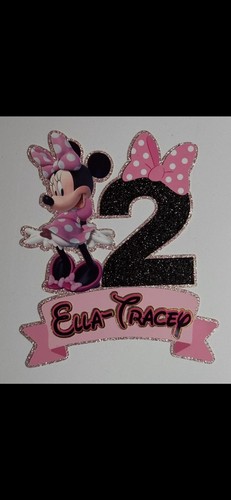 Cake topper minnie mouse - topper,