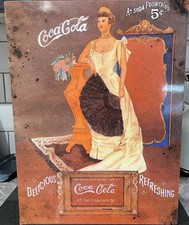 Enamel Coca Cola Advertising