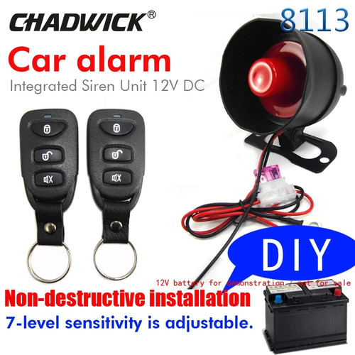 Universal 12v vehicle - 12v, burglar