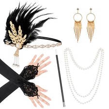 7 Pcs 1920s Flapper Great
