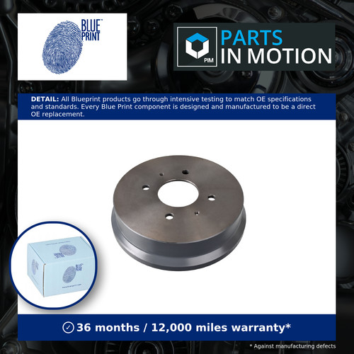 Brake drums fits - 2x, (pair)