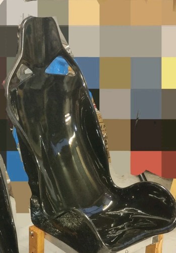 Grp black bucket - seat, .