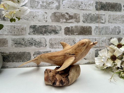 30cm playful dolphin wooden - playful,