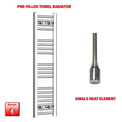 Chrome electric heated towel - chrome,