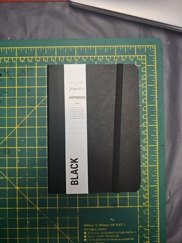 Note book size rules - book,