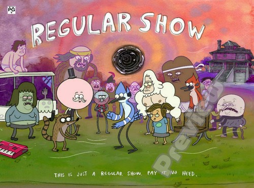 Regular show cartoon - show, tv