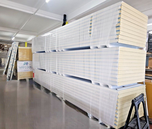 New cold room - room, panels