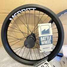 Merritt Battle Rim Rear Wheel Complete—Freecoaster Hub BMX