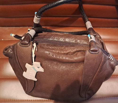Vintage brown radley handbag - vintage,