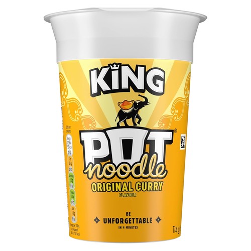 Pot noodle original - pot, king