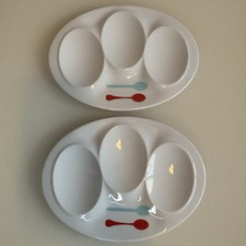 Melamine Spoon Rests Tea Bag Tidy Holder (x 2) Matalan NEW Kitchen