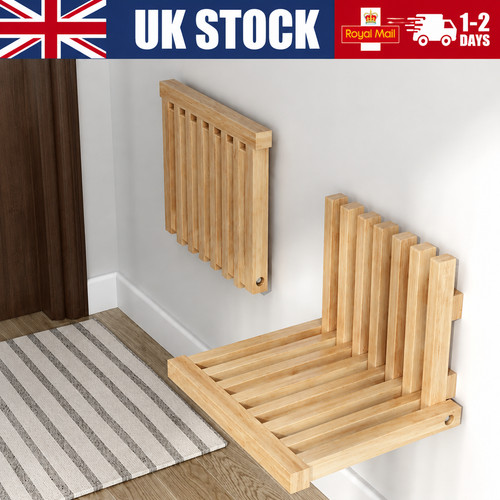 Folding shoe changing stool - folding,