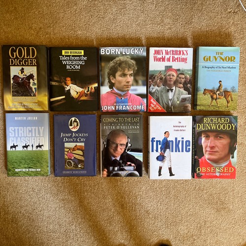 Horse racing books - racing,