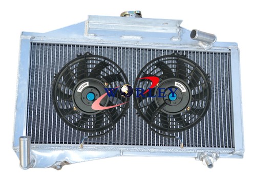Aluminum radiator fans - aluminum, +