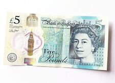 AA09 024797 - £5 Plastic Polymer Five Pound Note - Serial Number AA09 024797