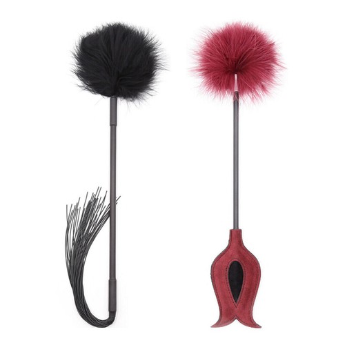Feather whip spanking tickler - feather,