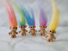 5 Cute Mini Trolls! TINY 2.5cm Party bag! Lucky dip toys! Fund raising! Treat!