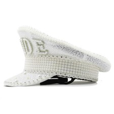Ladies Bride Sequin Hat