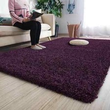 Thick Large Shaggy Rugs Non Slip Bedroom Living Room Carpet Hallway Runner Rug