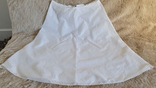 vtg white under slip for girls/ woman skirts / petticoat see desc