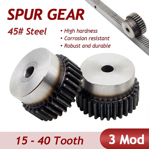Spur gear c45 - spur, steel