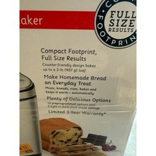 Cuisinart Bread Maker Machine
