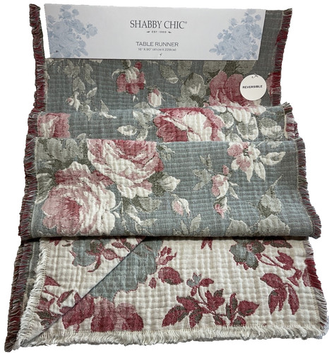 Shabby chic table runner - runner, 16