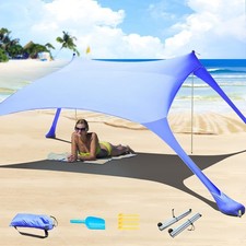 7 × 7 ft Beach Tent Sun
