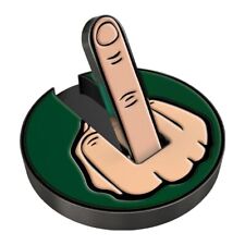 Ball Marker Middle Finger Golf