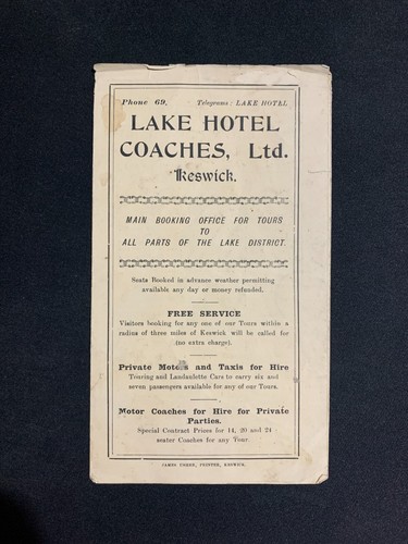 Lake hotel coaches keswick - lake,