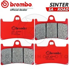 4 FRONT BRAKE PADS BREMBO RED