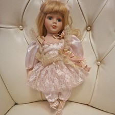 Porcelain Ballerina Doll 15''