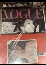 Vogue UK magazine Oct 2025 RAYE finds her light + Vintage Cover Vogue Notebook 2