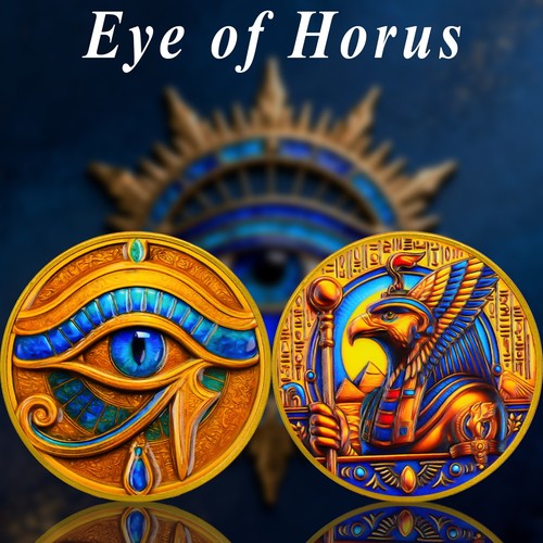 Egypt eye horus - 3d,