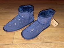 Bonova sheepskin sparkly boots