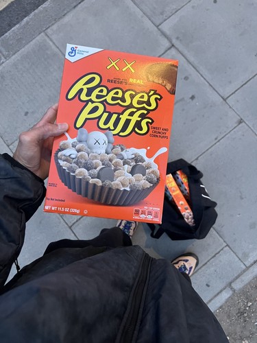 Kaws reeses puffs - x,