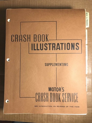 Motor crash book - motor's, |