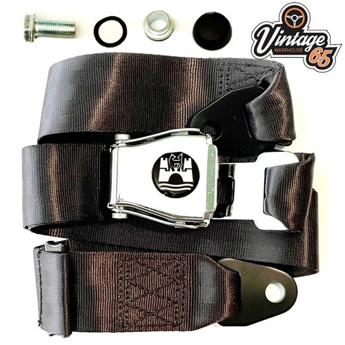 Lap seat belt - 2, black