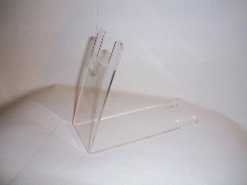 Acrylic pistol display stand - display,
