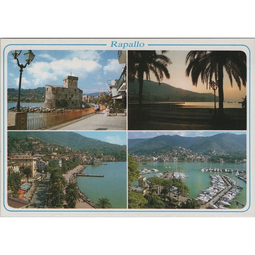 Postcard rapallo riviera - postcard,